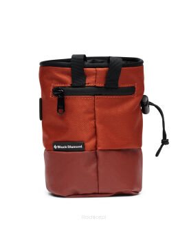 Woreczek na magnezję Black Diamond Mojo Zip - burnt sienna - 2