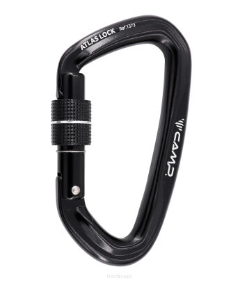 Karabinek CAMP Atlas Lock czarny