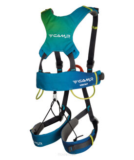 Uprząż dziecięca pełna Camp Verikid - blue/light blue/lime - 2