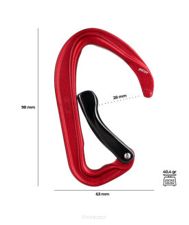 Karabinek Fixe Climbing Picot Curve - 4