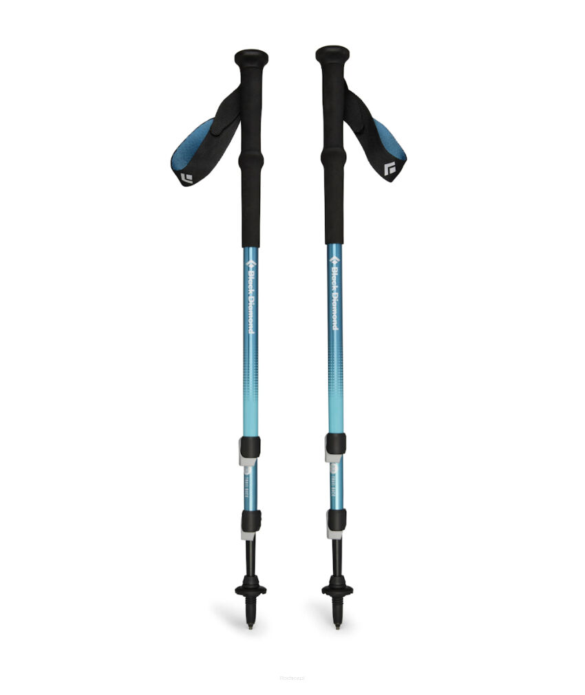 Kije trekkingowe Black Diamond Trail Back - creek blue