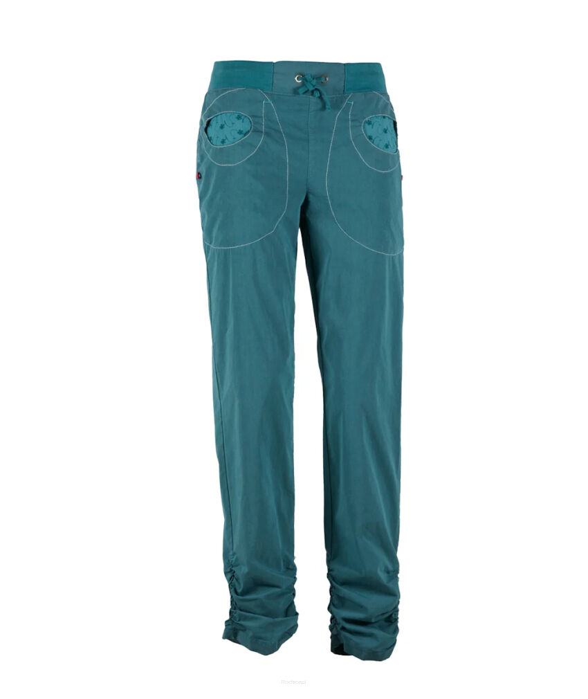 Spodnie wspinaczkowe damskie E9 Mix - green lake
