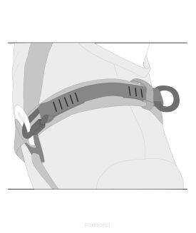 Przedłużenie tylnego punktu wpięcia Camp Extension Lanyard 30cm - 2