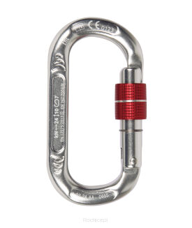 Karabinek CAMP Oval Compact Lock polerowany - 2