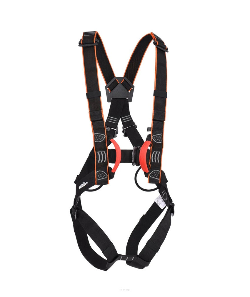 Uprząż pełna Rock Empire Skill Lite Adventure - black/orange