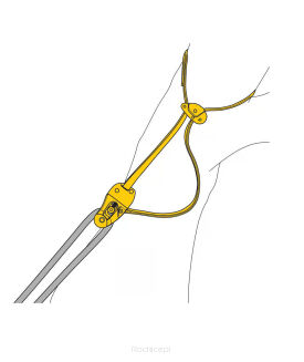 Taśma stanowiskowa do arborystyki Petzl Eject - 4