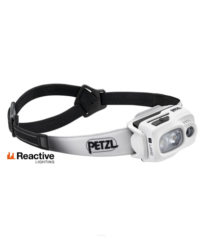 Latarka czołowa Petzl Swift RL - white