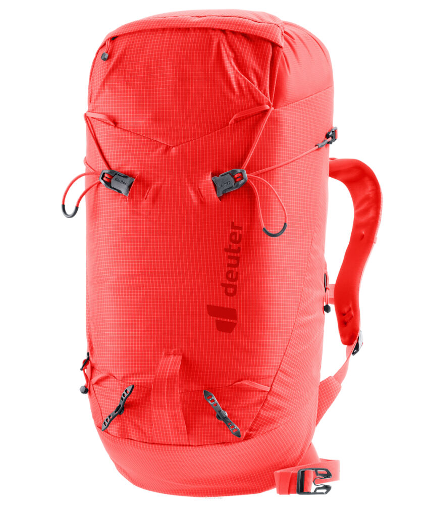 Plecak wspinaczkowy Deuter Guide Lite 24 - poppy/crimson