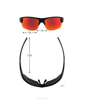 Okulary przeciwsłoneczne GOG Eyewear Nanga - matt black/reflex white blue - 4