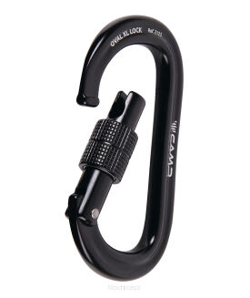 Karabinek CAMP Oval XL Lock - black - 3