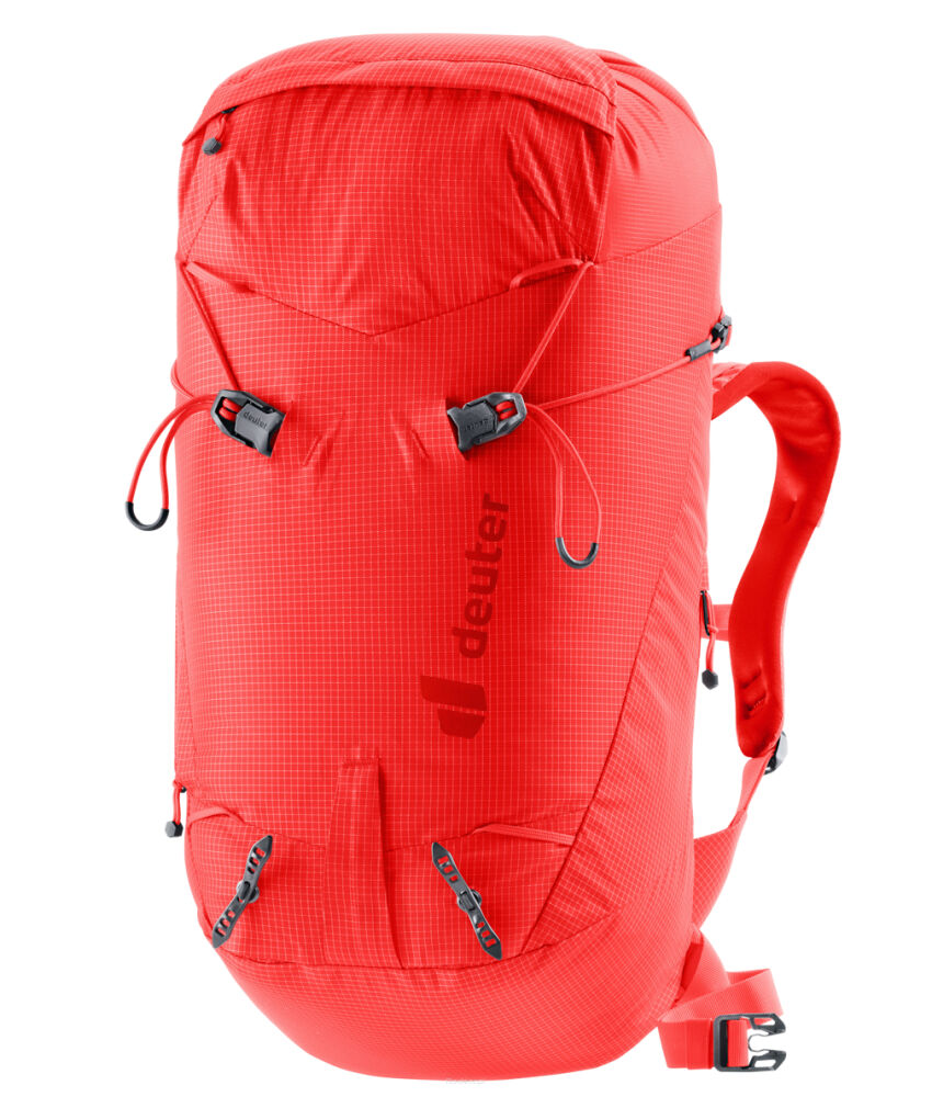 Plecak wspinaczkowy damski Deuter Gravity Lite 22 SL - poppy/crimson