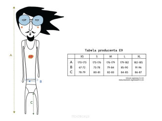 Spodnie wspinaczkowe E9 Ape9 Denim - full blue - 3