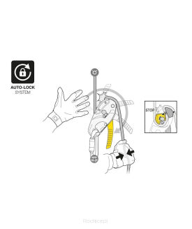 Przyrząd zjazdowy Petzl Rig - 4