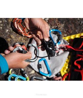 Przyrząd asekuracyjno-zjazdowy Rock Empire Twin - black - 5