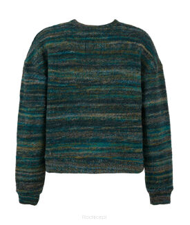 Sweter damski E9 Mei - dark teal - 2