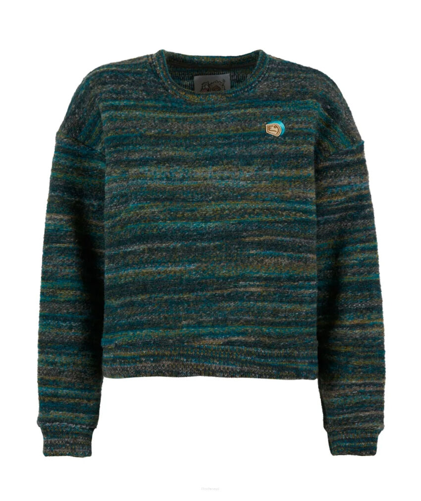 Sweter damski E9 Mei - dark teal