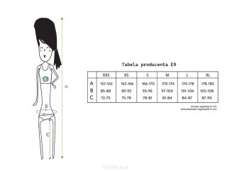 Spodnie damskie 3/4 E9 Ilona - amythist - 3