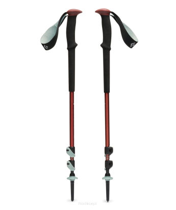 Kije trekkingowe Black Diamond Trail - iron red