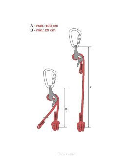 Lonża Rock Empire PIP - blue - 5