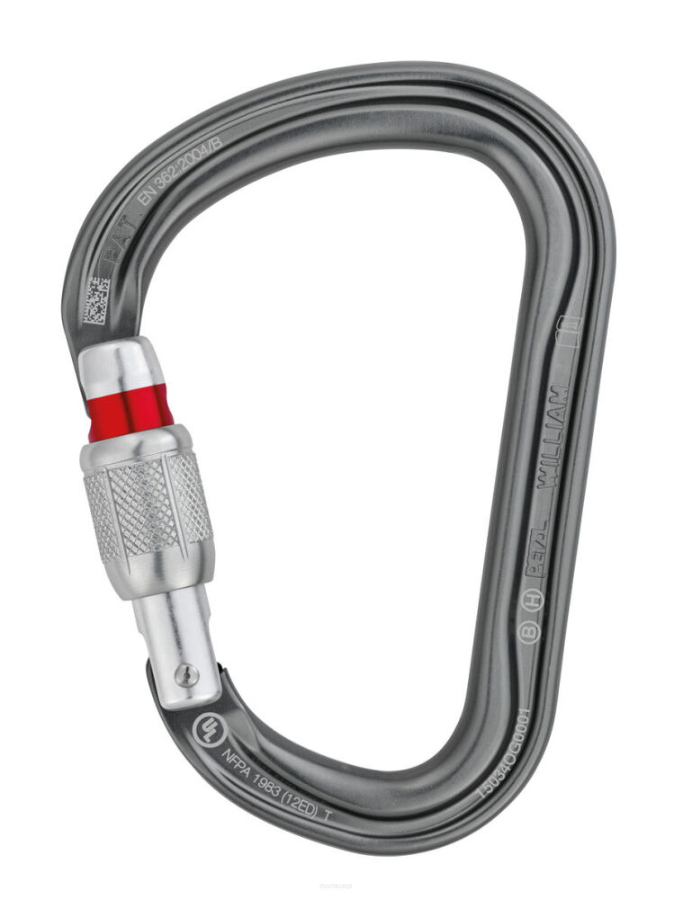 Karabinek PETZL William Screw Lock
