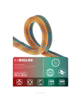 Lina dynamiczna Fixe Climbing Riglos 8.4mm - orange - 7