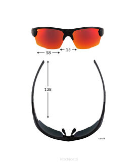Okulary przeciwsłoneczne GOG Eyewear Altiplano - matt black/red - 4