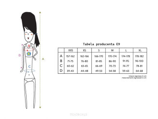 Top damski E9 Alya - raspberry - 3