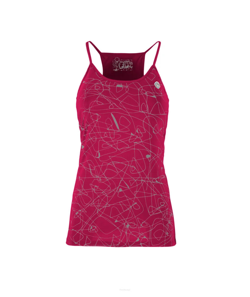 Top damski E9 Alya - raspberry