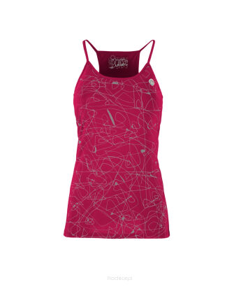 Top damski E9 Alya - raspberry