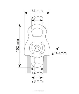 Bloczek CAMP Dryad - 2