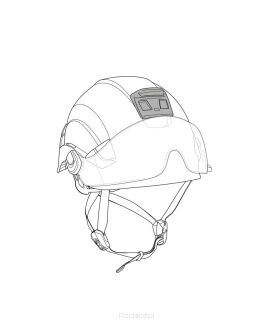 Płytka mocująca do latarki czołowej Petzl Helmet Adapt - 3