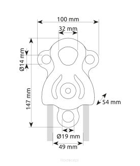 Bloczek CAMP Janus - black - 2