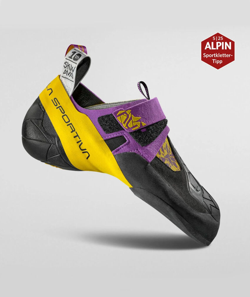 Buty wspinaczkowe La Sportiva Skwama - purple/yellow