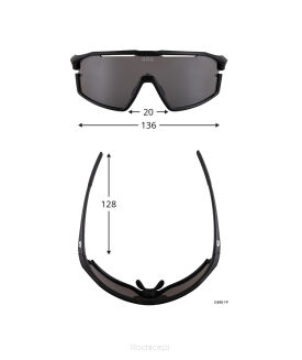 Okulary przeciwsłoneczne GOG Eyewear Annapurna - matt neon pink/black - 5