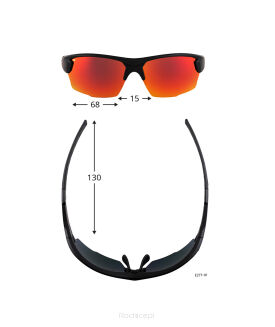 Okulary przeciwsłoneczne GOG Eyewear Mistral - matt black/blue - 4