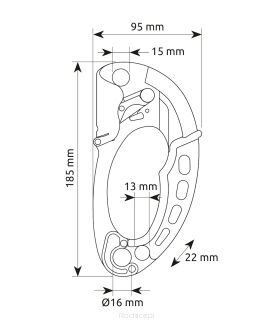 Przyrząd zaciskowy Camp Turbohand Pro - prawy - 6