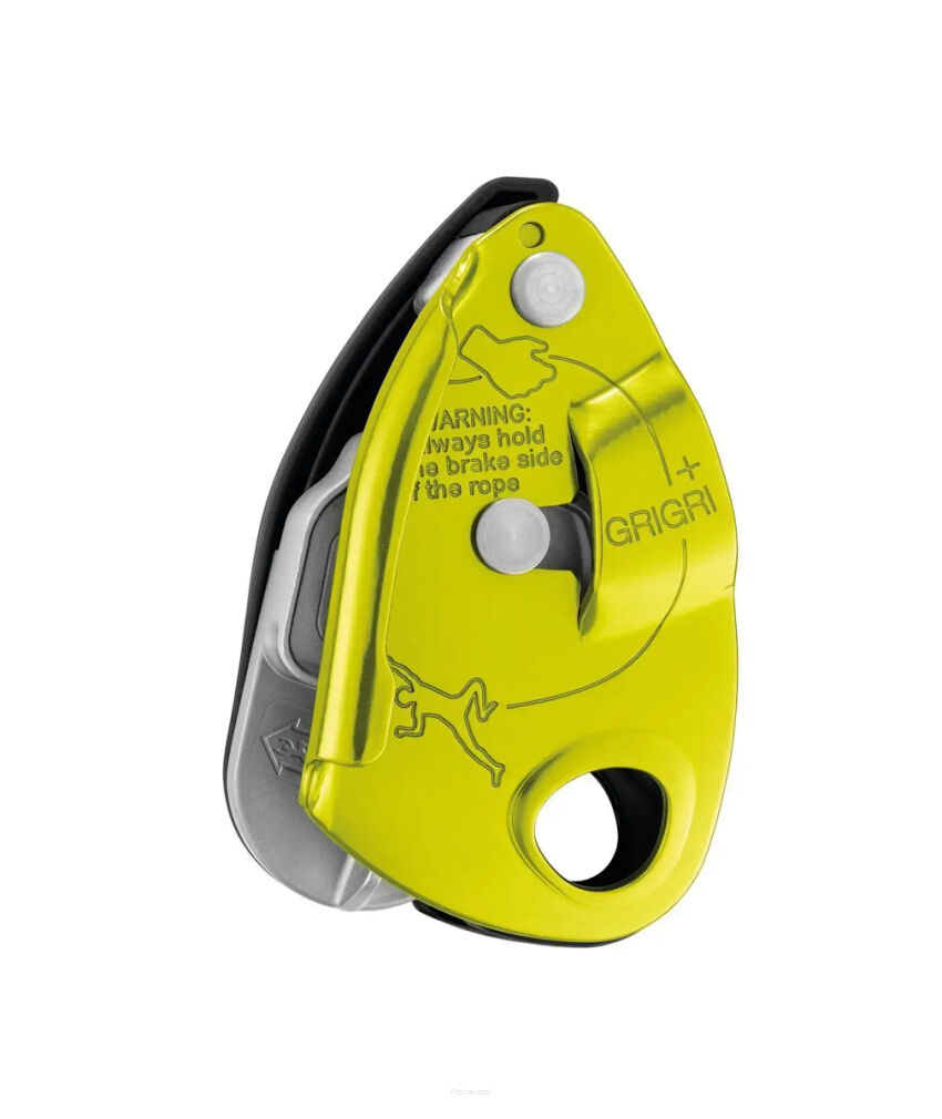 Przyrząd asekuracyjny Petzl Grigri + - yellow
