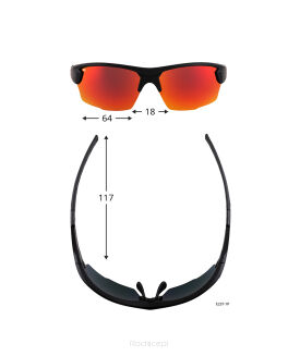 Okulary przeciwsłoneczne GOG Eyewear Jil - matt navy blue/grey - 4