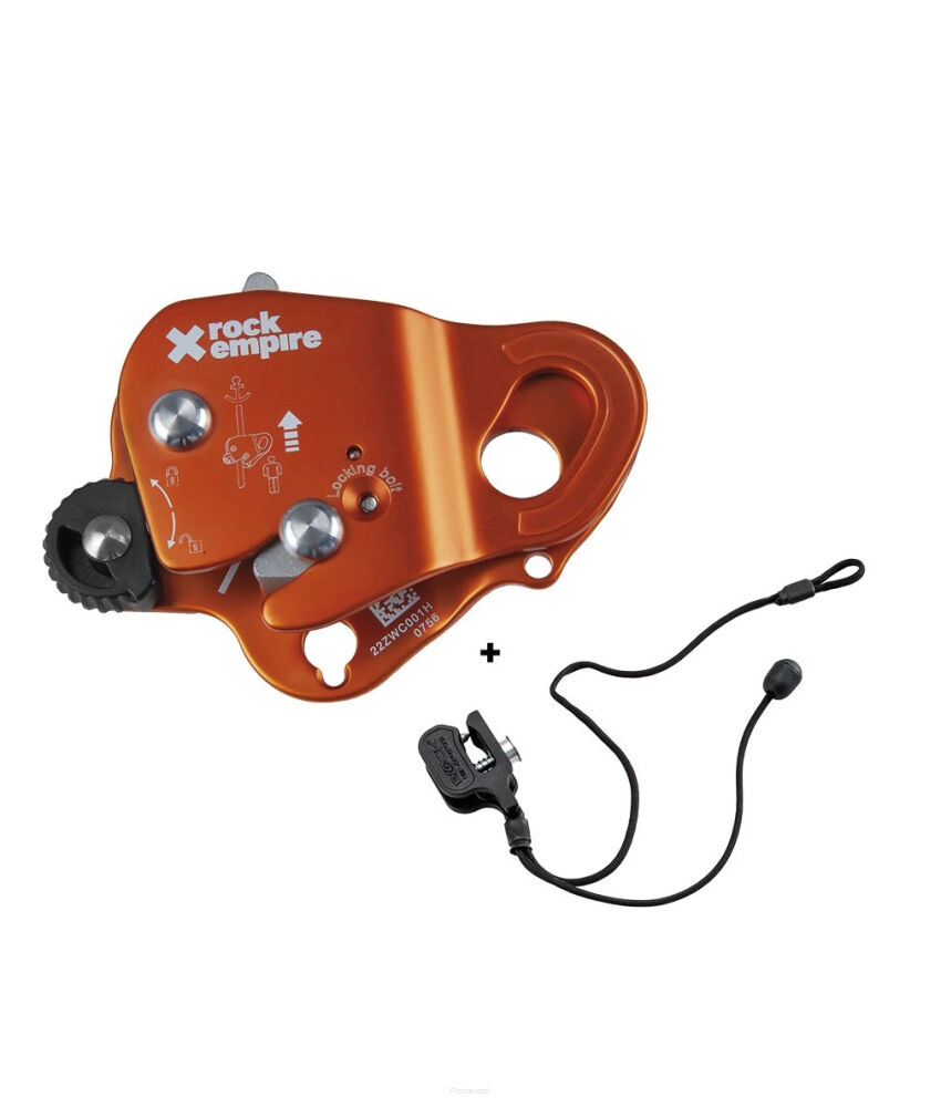Przyrząd autoasekuracyjny Rock Empire Catch Safe - orange