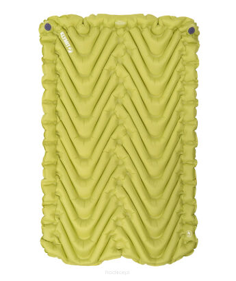 Materac dmuchany Klymit Static V Summit Double - electric green