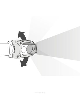 Latarka czołowa Petzk Actik Core - black - 6