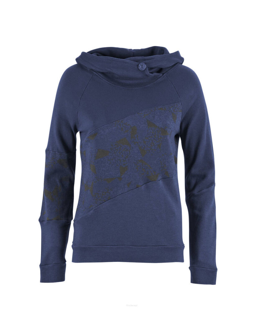 Bluza wspinaczkowa damska E9 Aida - vintage blue